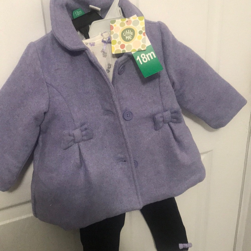 Pea coat matching set